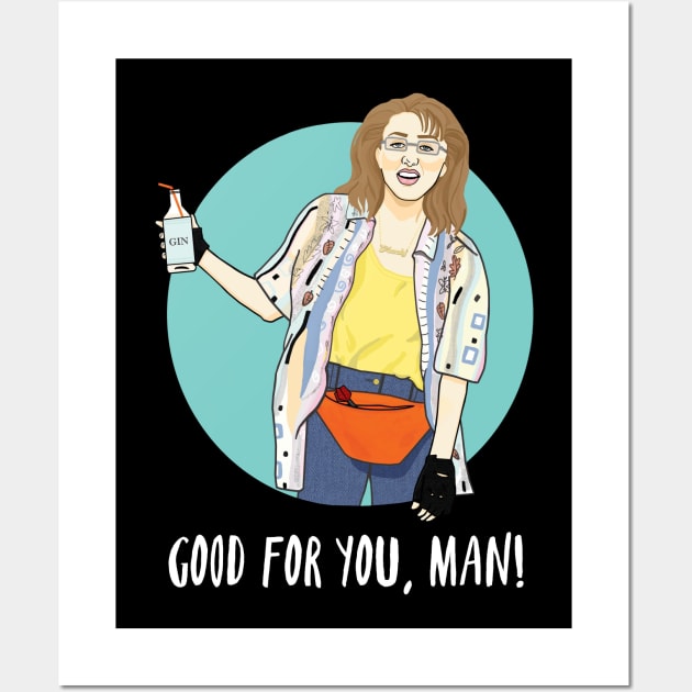 SNL Pretty Mandy Wall Art by Kittenpants Studios